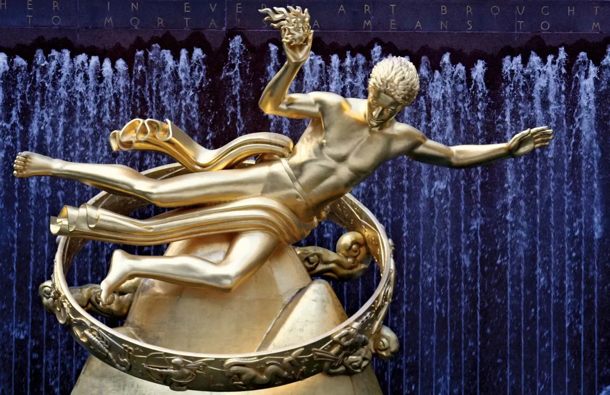 Prometheus (Paul Manship, 1934, Rockefeller Center, New York)