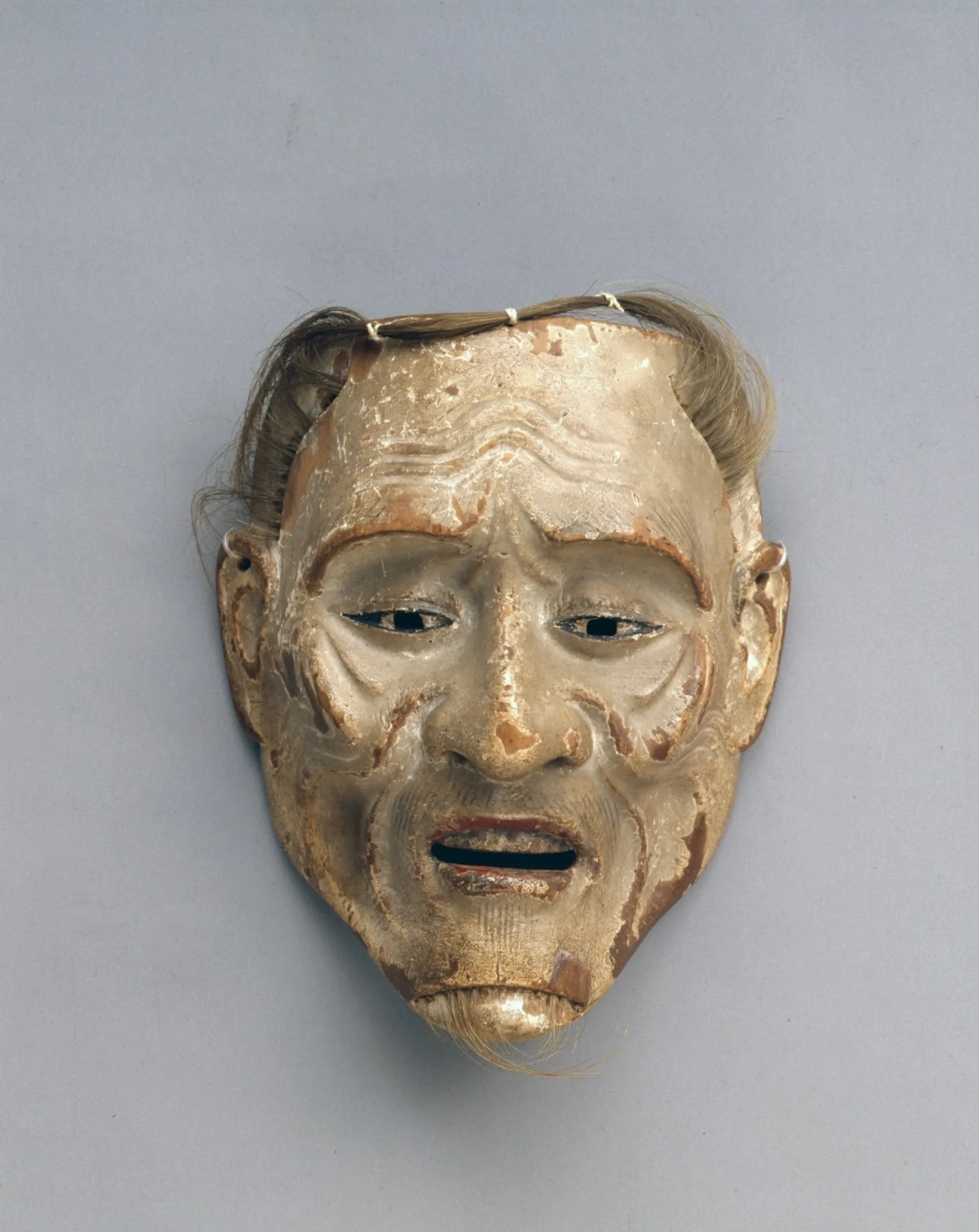 Shiwajo Noh Mask (16th century, Fukuoka City Museum)