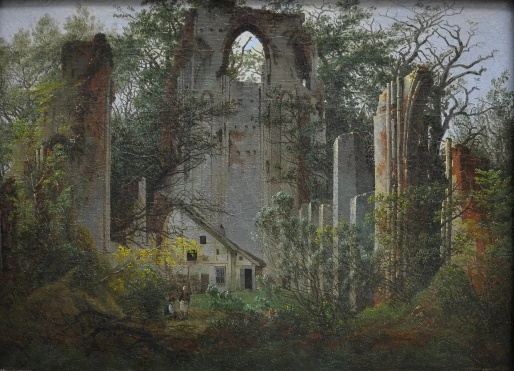 Caspar David Friedrich Klosterruine Eldena 1824 25