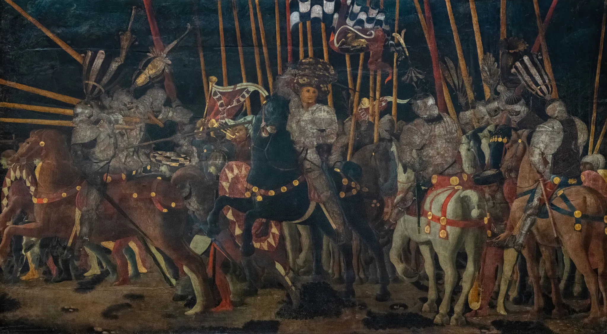 The Counterattack of Michelotto da Cotignola at the Battle of San Romano (Paulo Uccello, ca. 1455, Musée du Louvre, Paris)